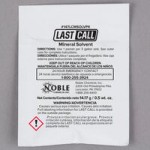Noble Chemical 1 Gallon / 128 oz. Bacti-Free Concentrated Third Sink Sanitizer - 4/Case