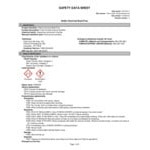 Noble Chemical 1 Gallon / 128 oz. Bacti-Free Concentrated Third Sink Sanitizer - 4/Case
