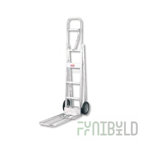 Harper 600 lb. Single Loop Handle Aluminum Chip Truck with 10