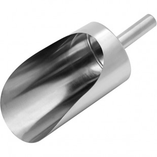 Sani-Lav 64 oz. Heavy-Duty Stainless Steel Scoop 4004