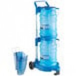 San Jamar Saf-T-Ice 50 lb. Polypropylene Ice Tote Transport Set with 2 Ice Totes and Cart San Jamar Saf-T-Ice 50 lb. Polypropylene Ice Tote Transport Set with 2 Ice Totes and Cart