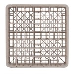 Vollrath TR9EEEE Traex® Full-Size Beige 49-Compartment 9 7/16