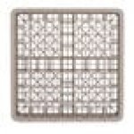 Vollrath TR9EEEE Traex® Full-Size Beige 49-Compartment 9 7/16