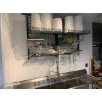 Metro SmartWall G3 Dish Wash Task Station Kit with Four 30