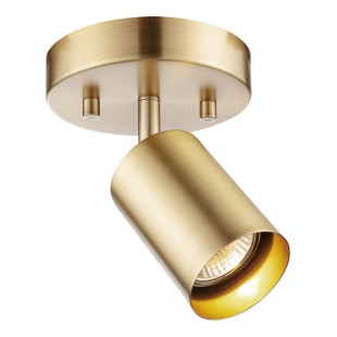 Globe Modern Glam Matte Brass Track Light - 120V, 50W Globe Modern Glam Matte Brass Track Light - 120V, 50W