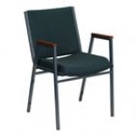 Flash Furniture XU-60154-NVY-GG Hercules Heavy Duty Navy Blue Dot Fabric Stack Chair with Arms Flash Furniture XU-60154-NVY-GG Hercules Heavy Duty Navy Blue Dot Fabric Stack Chair with Arms