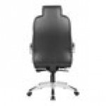 Boss Black CaressoftPlus Vinyl High-Back Heated Executive Chair with Padded Hinged Arms and Synchro-Tilt Mechanism Boss Black CaressoftPlus Vinyl High-Back Heated Executive Chair with Padded Hinged Arms and Synchro-Tilt Mechanism