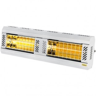 Solaira ICR Series H2 White Aluminum Ultra Low Light Electric Infrared Heater - 208/240V, 4000W Solaira ICR Series H2 White Aluminum Ultra Low Light Electric Infrared Heater - 208/240V, 4000W