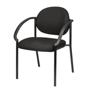 Eurotech 9011-AT33 Dakota Series Black Curved Arm Chair Eurotech 9011-AT33 Dakota Series Black Curved Arm Chair