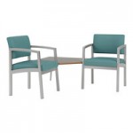 Lesro Lenox Steel Patriot Plus Sea Vinyl 5-Seat Sofa with Center Arms Lesro Lenox Steel Patriot Plus Sea Vinyl 5-Seat Sofa with Center Arms