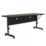 Correll Deluxe Half Round Flip Top Table, 24 Correll Deluxe Half Round Flip Top Table, 24