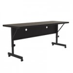 Correll Deluxe Half Round Flip Top Table, 24 Correll Deluxe Half Round Flip Top Table, 24