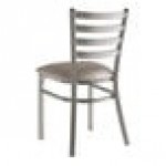 Lancaster Table & Seating Clear Coat Finish Ladder Back Chair with 2 1/2