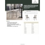 Lancaster Table & Seating Clear Coat Finish Ladder Back Chair with 2 1/2