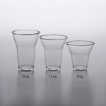 9 oz. PET Parfait / Dessert Cup - 500/Case