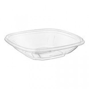 Sabert 15008B500 Bowl2 8 oz. Clear PET Square Deli / Catering Bowl - 500/Case Sabert 15008B500 Bowl2 8 oz. Clear PET Square Deli / Catering Bowl - 500/Case