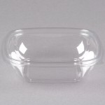 Sabert 15008B500 Bowl2 8 oz. Clear PET Square Deli / Catering Bowl - 500/Case Sabert 15008B500 Bowl2 8 oz. Clear PET Square Deli / Catering Bowl - 500/Case