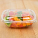 Sabert 15008B500 Bowl2 8 oz. Clear PET Square Deli / Catering Bowl - 500/Case Sabert 15008B500 Bowl2 8 oz. Clear PET Square Deli / Catering Bowl - 500/Case