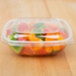 Sabert 15008B500 Bowl2 8 oz. Clear PET Square Deli / Catering Bowl - 500/Case Sabert 15008B500 Bowl2 8 oz. Clear PET Square Deli / Catering Bowl - 500/Case