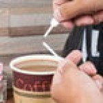 Royal Paper STRNPLUG-W Stix To Go White Beverage Plug and Stirrer - 2,000/Case