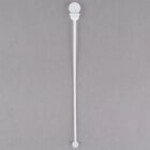Royal Paper STRNPLUG-W Stix To Go White Beverage Plug and Stirrer - 2,000/Case