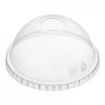 Tossware Natural 24 oz. Customizable Plant-Based PLA Plastic Rounded Bottom Arc 96 mm Cold Cup - 1,000/Case