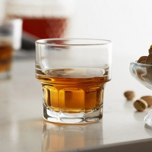 Libbey Gibraltar 7 oz. Stackable Rocks / Old Fashioned Glass - Sample