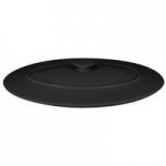 RAK Porcelain Chef's Fusion 5 oz. Volcano Black Porcelain Frying Pan - 12/Case