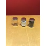 Acopa 4.75 oz. Mini Mason Jar Salt and Pepper Shaker with Handle and Lid - 12/Case Acopa 4.75 oz. Mini Mason Jar Salt and Pepper Shaker with Handle and Lid - 12/Case