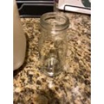 Acopa 10 oz. Embossed Glass Milk Bottle - 12/Case Acopa 10 oz. Embossed Glass Milk Bottle - 12/Case