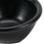 Hall China from Steelite International HL44600AFCA Foundry 2.5 oz. Black China Sauce Dish - 36/Case Hall China from Steelite International HL44600AFCA Foundry 2.5 oz. Black China Sauce Dish - 36/Case