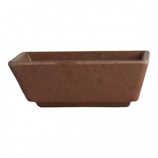 Creations Cali from Steelite International 2 oz. Redwood Melamine Rectangular Dish - 24/Case Creations Cali from Steelite International 2 oz. Redwood Melamine Rectangular Dish - 24/Case