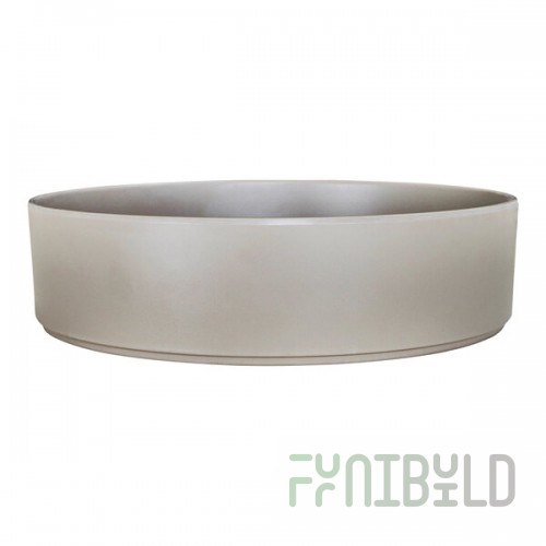 Cal-Mil Hudson 6 oz. Ash Straight Sided Melamine Ramekin - 6/Case