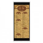 Menu Solutions WDSTR-C White Wash 8 1/2 Menu Solutions WDSTR-C White Wash 8 1/2