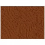 H. Risch, Inc. PLACEMATDXOCT-LTHBROWN Tuxedo Leather 16