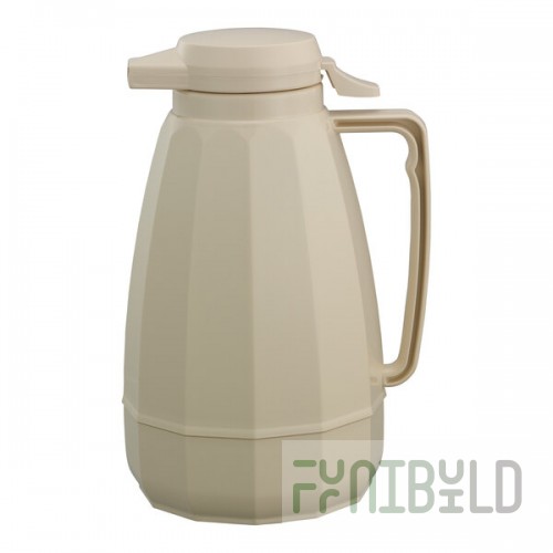 Service Ideas New Generation 33.8 oz. Almond ABS Plastic Insulated Coffee Carafe / Server NG101AL