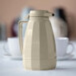 Service Ideas New Generation 33.8 oz. Almond ABS Plastic Insulated Coffee Carafe / Server NG101AL