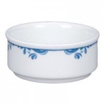 RAK Porcelain Provence 38.2 oz. Blue Round Angled Deep Porcelain Pasta Bowl - 12/Case RAK Porcelain Provence 38.2 oz. Blue Round Angled Deep Porcelain Pasta Bowl - 12/Case