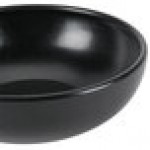 Hall China from Steelite International HL305450AFCA Foundry 55 oz. Black China Large Bistro Bowl - 6/Case Hall China from Steelite International HL305450AFCA Foundry 55 oz. Black China Large Bistro Bowl - 6/Case