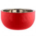 Bon Chef Diamond Collection Cold Wave 7 Qt. Orange Triple Wall Bowl