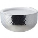 Bon Chef Diamond Collection Cold Wave 7 Qt. Orange Triple Wall Bowl