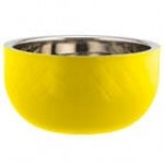 Bon Chef Diamond Collection Cold Wave 7 Qt. Orange Triple Wall Bowl