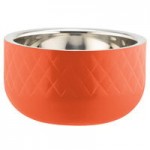 Bon Chef Diamond Collection Cold Wave 7 Qt. Orange Triple Wall Bowl