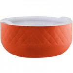 Bon Chef Diamond Collection Cold Wave 7 Qt. Orange Triple Wall Bowl