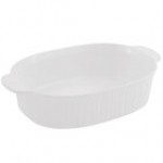 Bon Chef 5055 4 Qt. Ivory Sandstone Finish Cast Aluminum Oval Casserole Dish Bon Chef 5055 4 Qt. Ivory Sandstone Finish Cast Aluminum Oval Casserole Dish