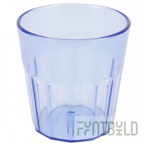 Cambro NT9401 Newport 9.3 oz. Slate Blue Customizable SAN Plastic Tumbler - 36/Case