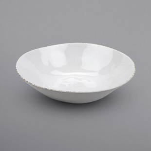 GET B-353-UM Urban Mill 11 Qt. Glazed Irregular Round Melamine Bowl - 3/Case