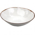 GET B-353-UM Urban Mill 11 Qt. Glazed Irregular Round Melamine Bowl - 3/Case