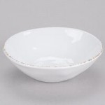 GET B-353-UM Urban Mill 11 Qt. Glazed Irregular Round Melamine Bowl - 3/Case