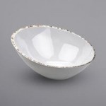 GET B-353-UM Urban Mill 11 Qt. Glazed Irregular Round Melamine Bowl - 3/Case